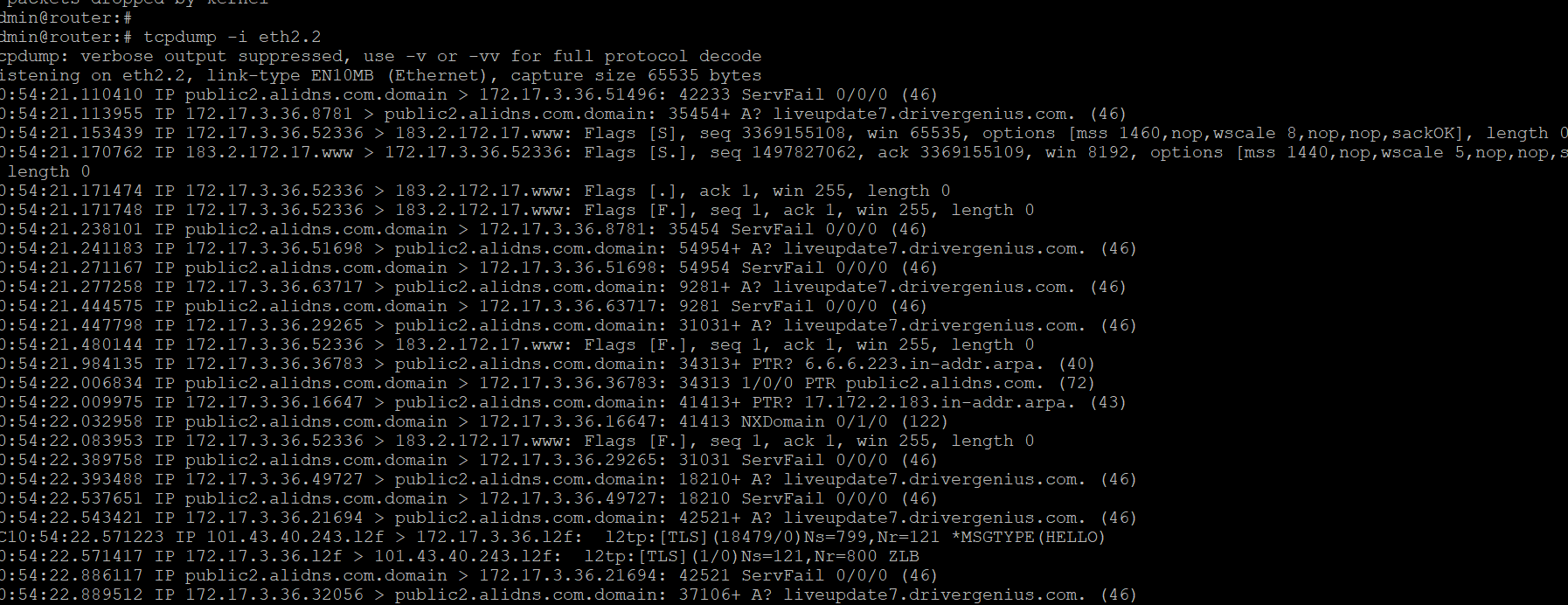 华林优配网关数据抓包演示 华林优配网关数据抓包演示